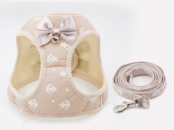 Cat Chain Traction Rope Set, Chest Harness, Cat Harness, 