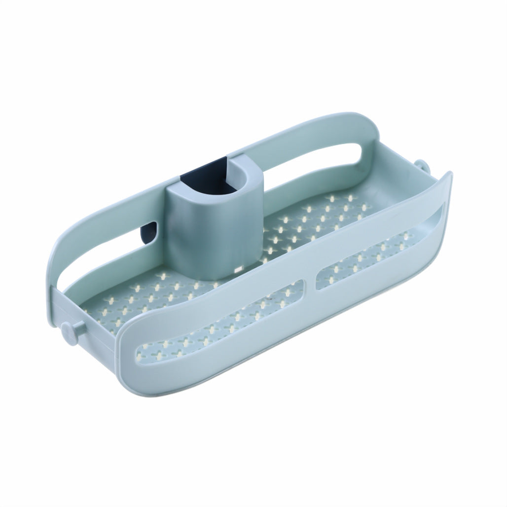 Kitchen Racks Hanging On A Faucet Snap-on Sink Bathroom Rack