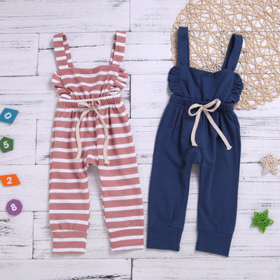 Stylish Back Button Jumpsuit