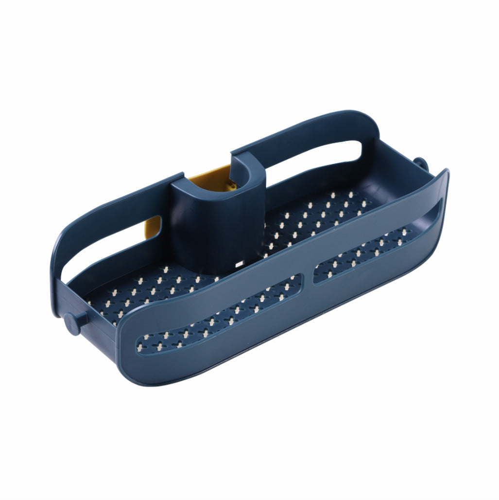 Kitchen Racks Hanging On A Faucet Snap-on Sink Bathroom Rack