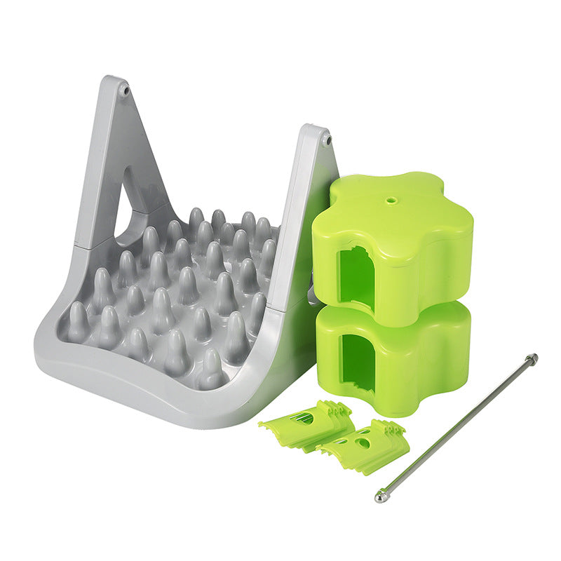 Rotating Toy For Pet Dog Roller Type Food Leakage Device