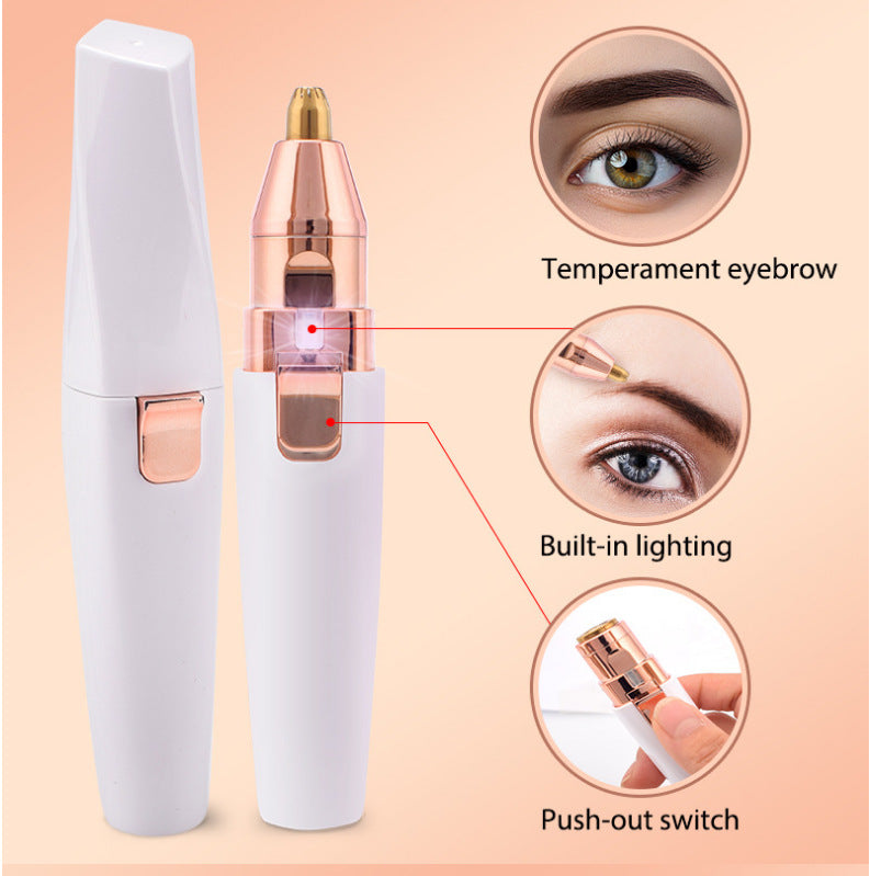 USB Charging Shaver Electric Eyebrow Trimmer Hair Removal Instrument