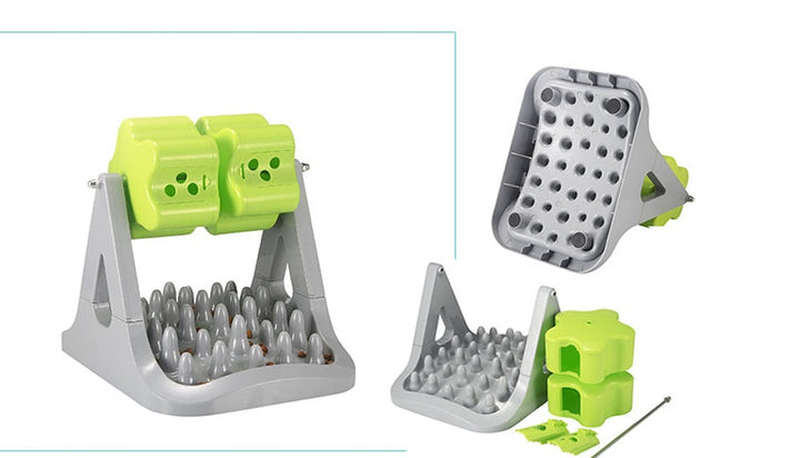 Rotating Toy For Pet Dog Roller Type Food Leakage Device