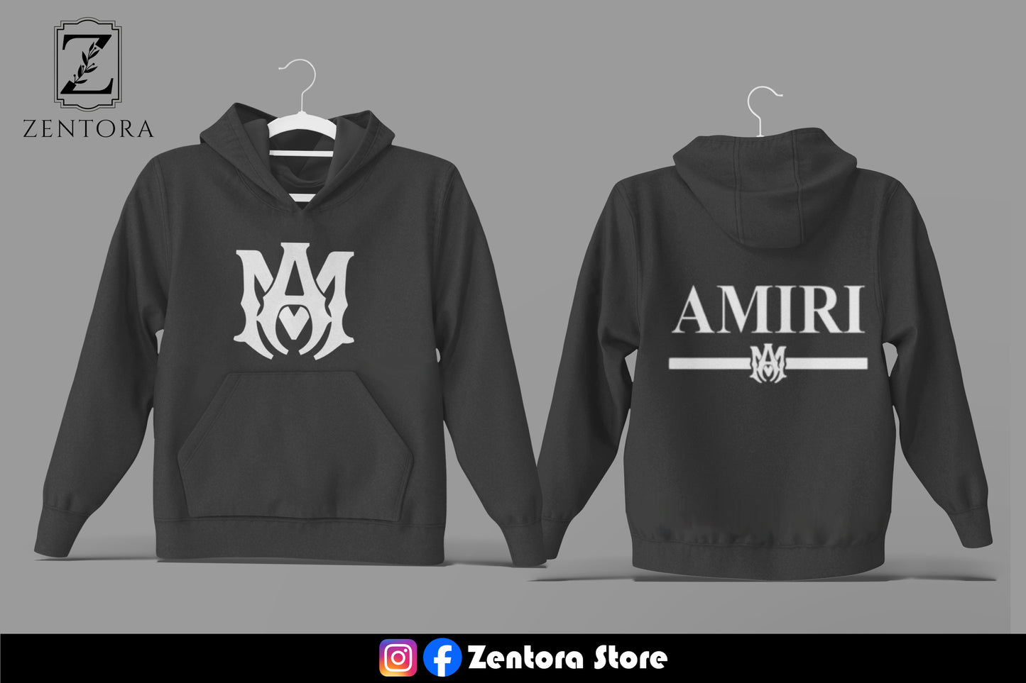 Imported Amiri Printed Hoodie