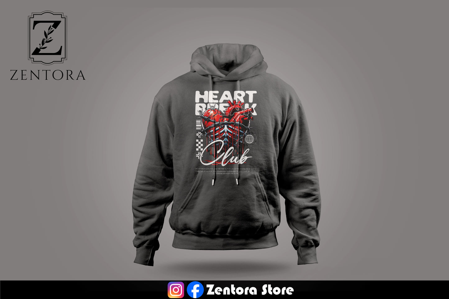 Heart Break Hoodie