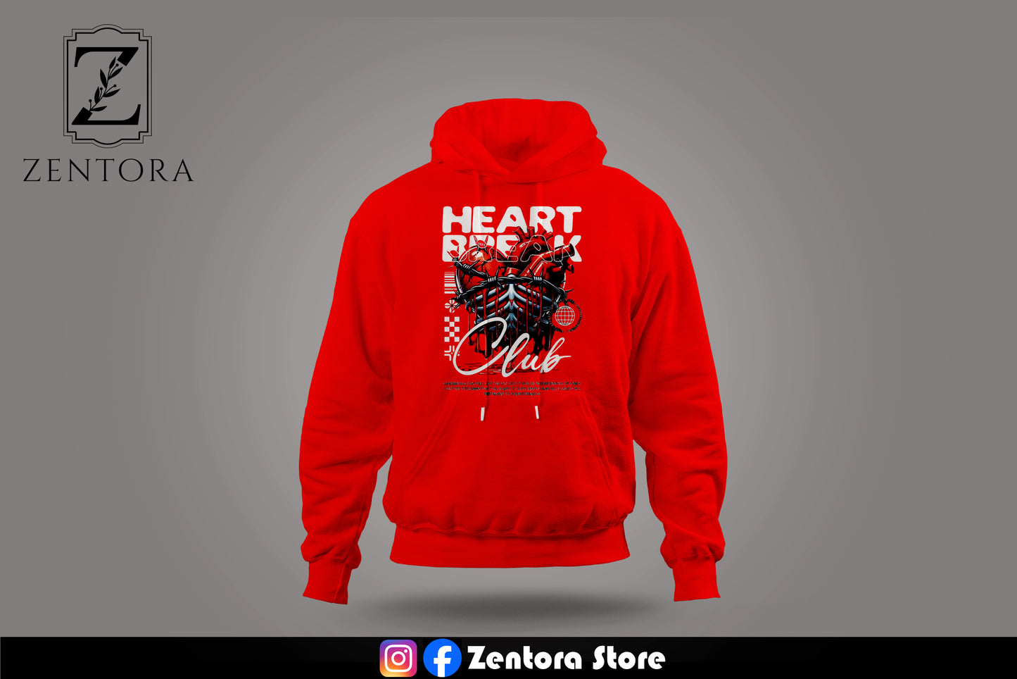 Heart Break Hoodie