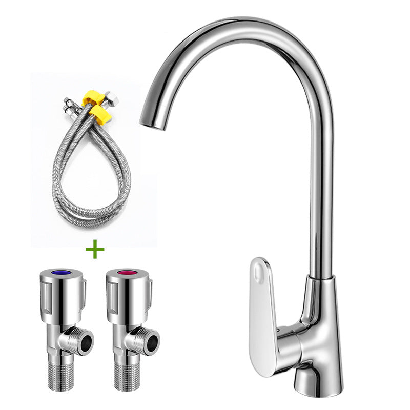 Hot And Cold Wash Basin Sink Faucet Kitchen