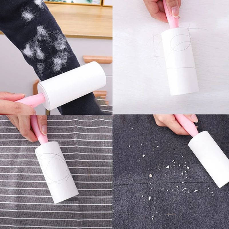 Lint Roller Refills Sticky Remover Pet Dog Hair Clothes 