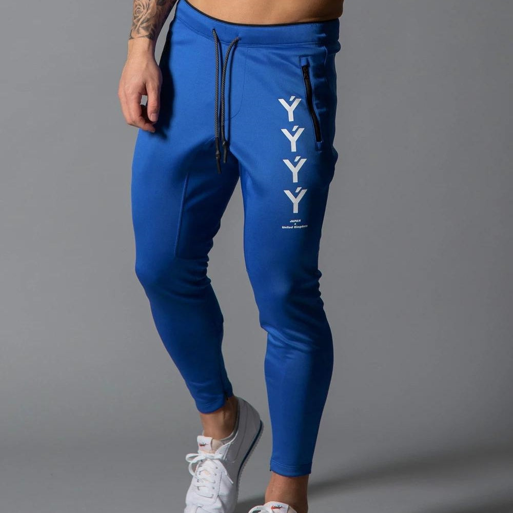 Men's Fashion And Comfort Fitness Trousers Zipper Pocket Pants