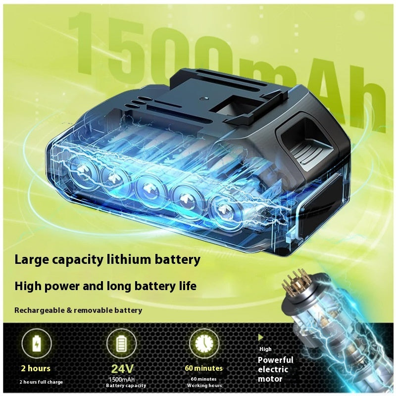 Electric Hedge Shears Dual-purpose Rechargeable Pruning Shear Mower