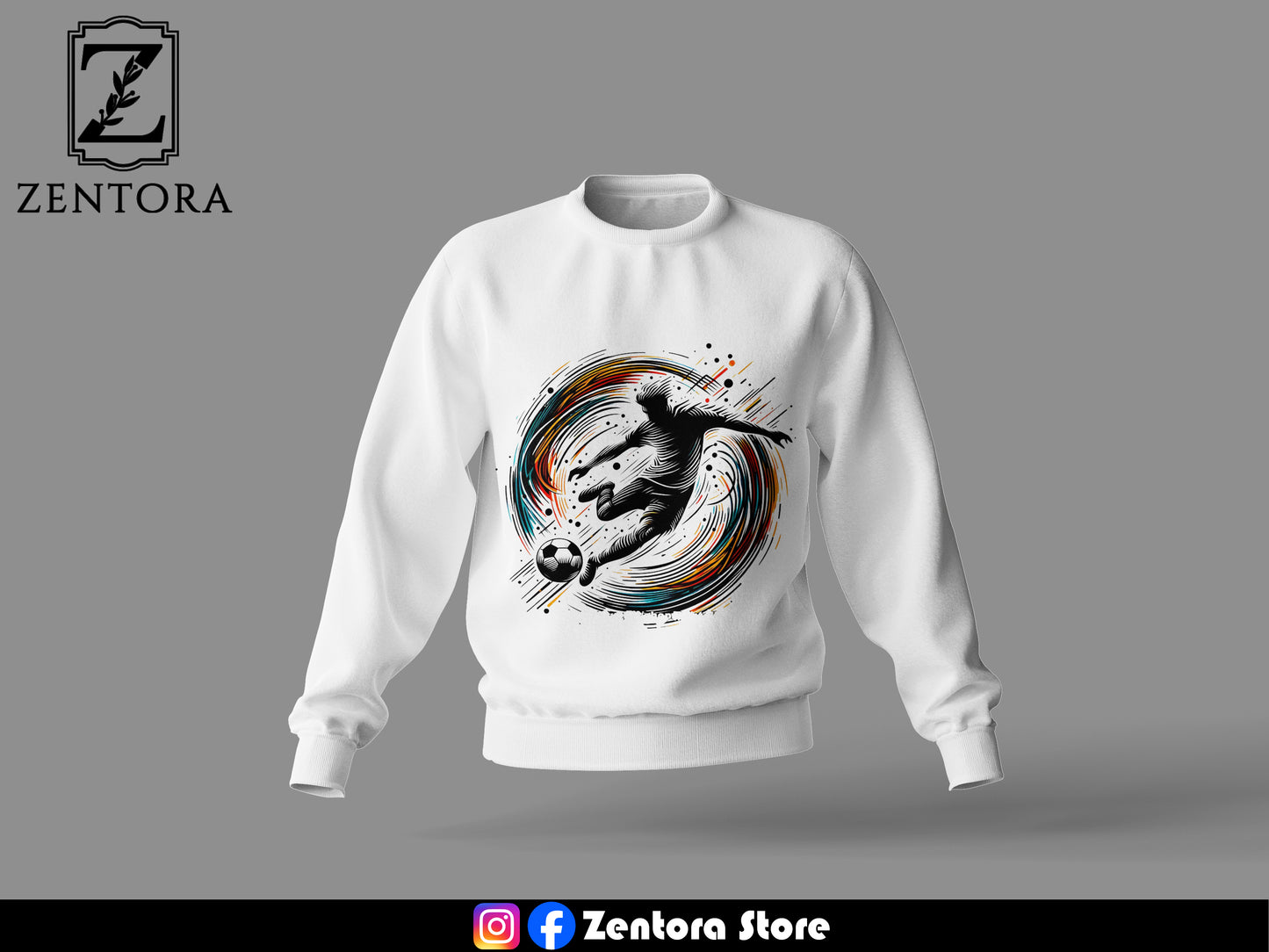 Dynamic Soccer Motion sweatshirt